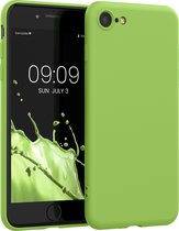 kwmobile telefoonhoesje voor Apple iPhone SE (2022) / SE (2020) / 8 / 7 - Hoesje voor smartphone - Back cover in groene peper