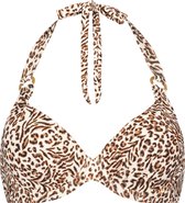 CYELL Leopard Love bikinitop met voorgevormde cups en beugel - dames - Maat 80C