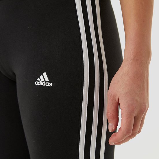 adidas Sportswear LOUNGEWEAR Essentials Legging met 3-Stripes - Dames - Zwart- XS van Merkloos — afbeelding 2
