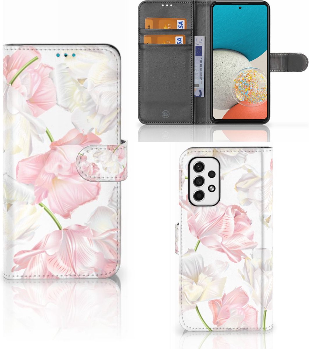 Samsung Galaxy A53 Hoesje Lovely Flowers