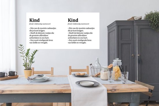 Affiche Citations - Enfant - Dictionnaire - Définition - Proverbes - Signification - 150x75 cm