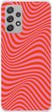 Golvend patroon, Rood, Roze