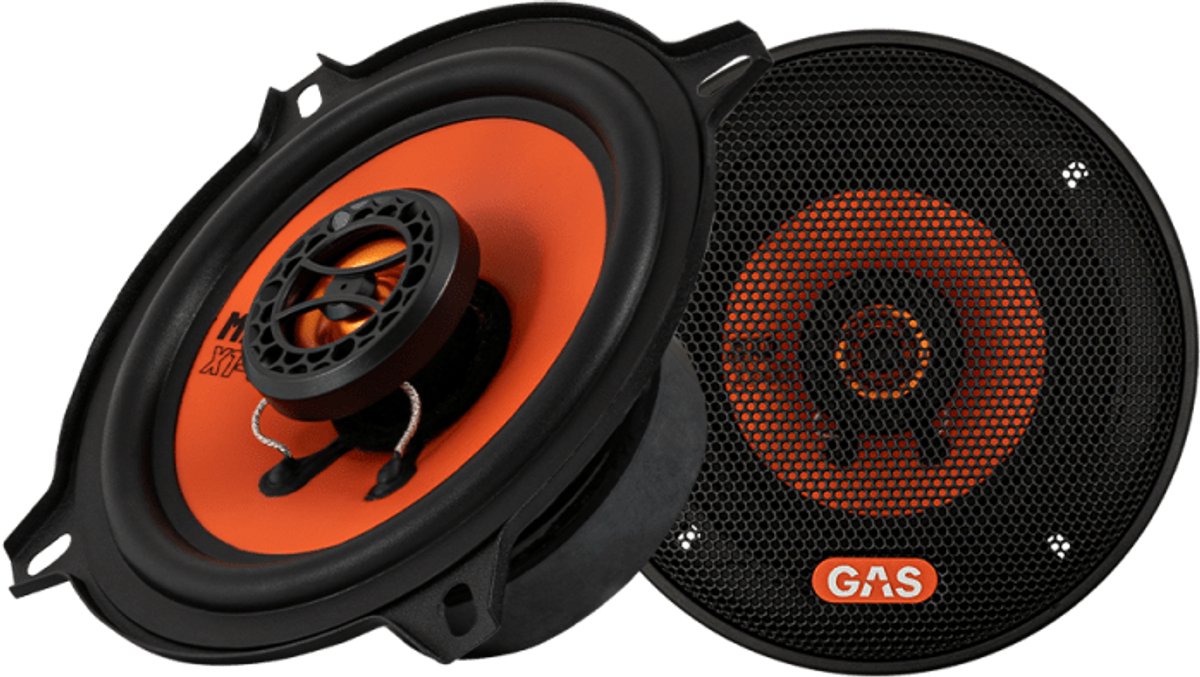 GAS Audio POWER MAD X1-54 5.25'' / 130mm / 13 cm Auto speakers coaxiaal / fullrange luidsprekers