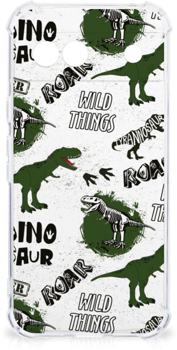 Case Anti-shock voor Google Pixel 8A Dinosaurus