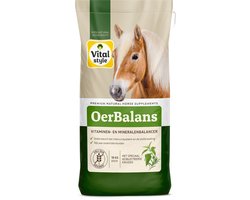 VITALstyle Oerbalans - Paarden Supplement - Brok - Dé Vitaminen- En Mineralenbalancer Met De Kracht Van De Natuur - Met o.a. Brandnetel & Mariadistel - 18 KG