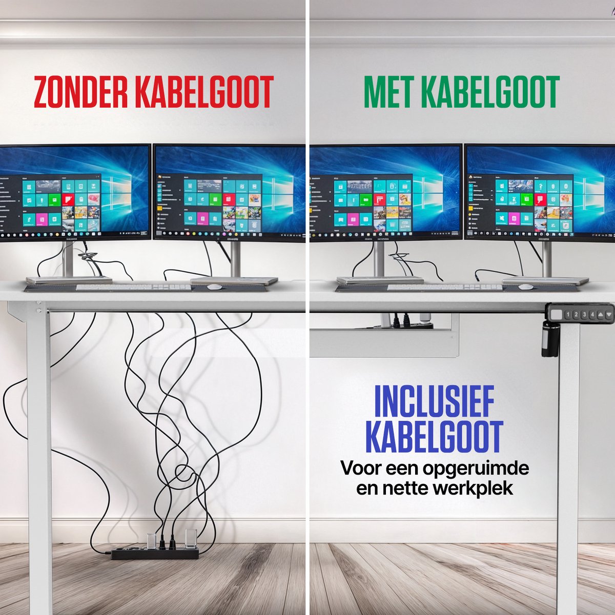 LG Stane Zit Sta Bureau 160x80 - 4 Geheugen thumbnail 4