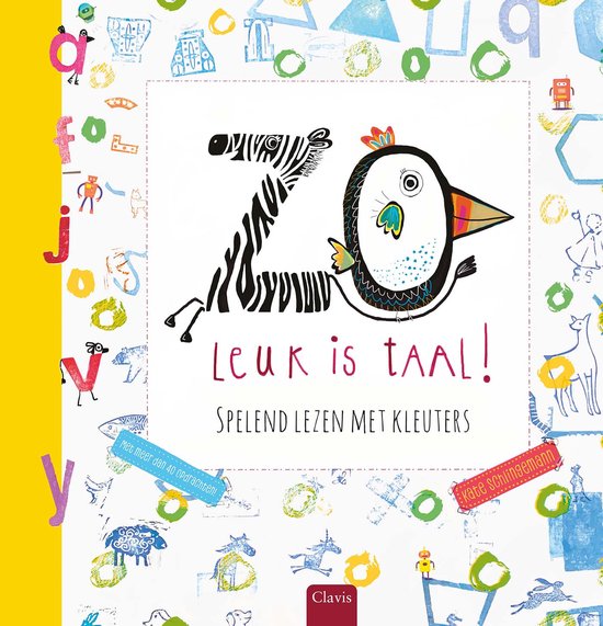 Zo leuk is taal! Spelend lezen met kleuters - cover