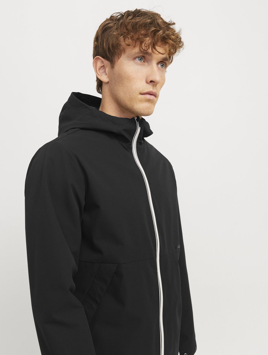 JACK & JONES Veste à Capuche Homme JJADAM Light – Veste Printemps Légère Polyester