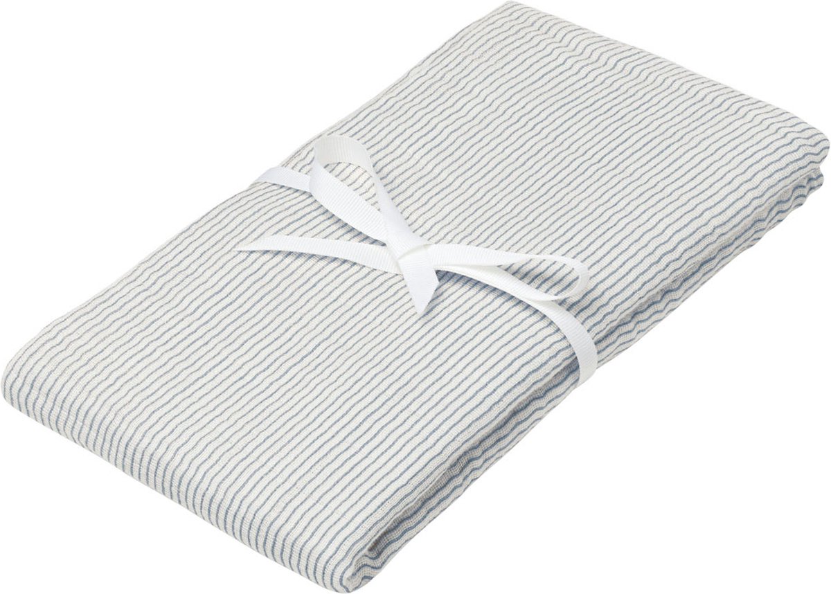 Cam Cam Copenhagen Classic Stripes Hydrofiel Luier - 120 x 120 cm - Blue