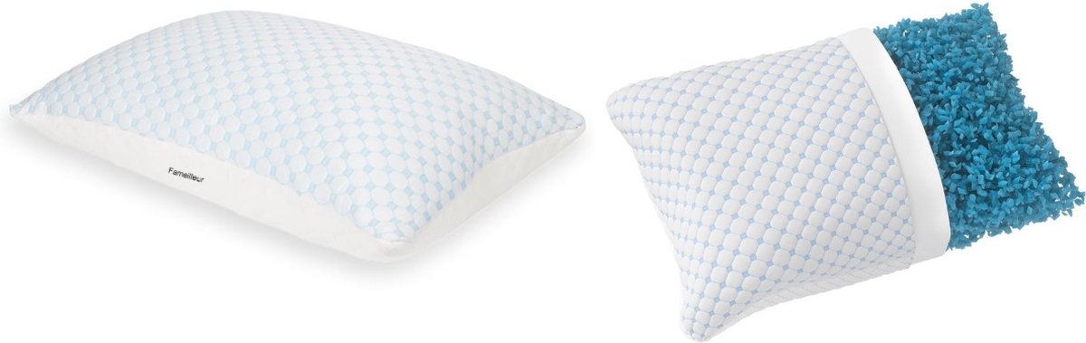 Fameilleur ergonomische hoofdkussen- Ergonomisch Hoofdkussen Traagschuim - Verstelbaar voor Optimale- Slaaphouding & Nekklachten Verlichting- kussen- slapen- bed- Hoofdkussen voor Slaapproblemen- Nekklachten- Diepe Nachtrust- verstelbaar