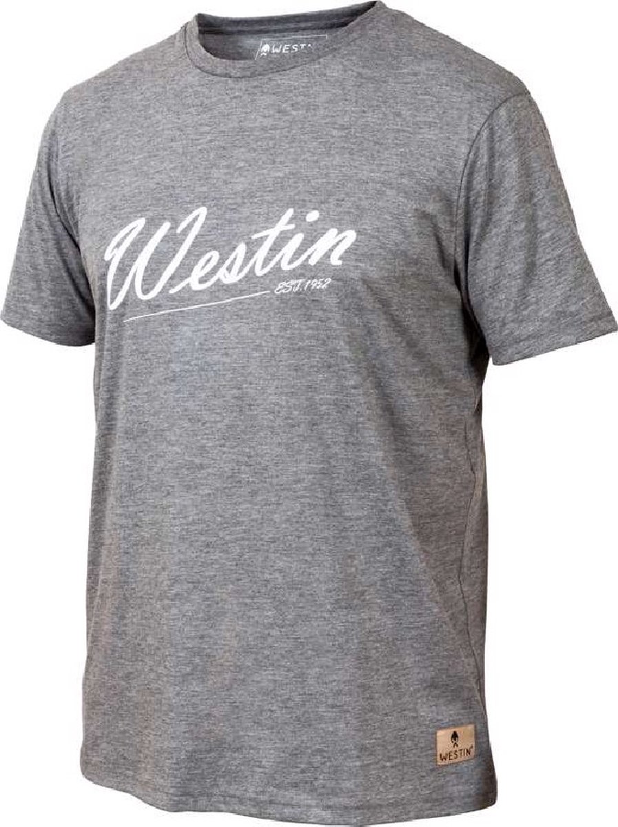 Westin Fishing old school T-shirt Extra Large Grijs