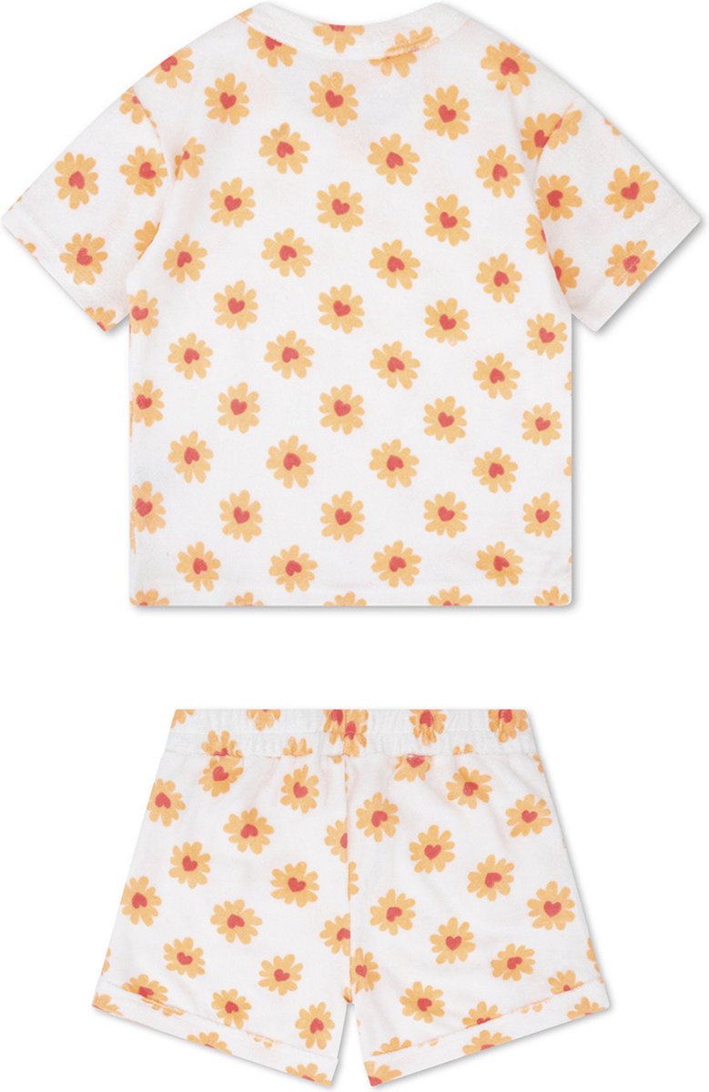 Swim Essentials | Meerkleurig Bloemen Meisjes Set Strand - Terry — afbeelding 2