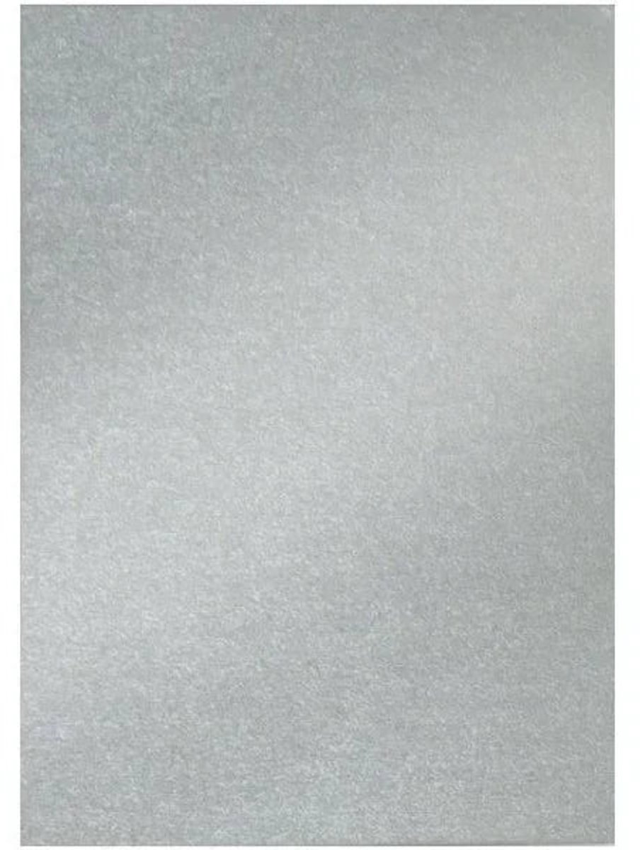 Fotokarton Folia 2-zijdig 50x70cm 250gr parelmoer nr60 zilver | 10 stuks