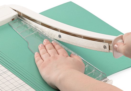 Vaessen Creative Coupe-papier guillotine 30cm Blanc cassé