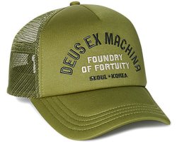 DEUS Fortuity Trucker cap - Olive Green