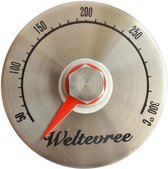 Bol.com Weltevree | Magnetische Thermometer | Outdooroven Thermometer aanbieding