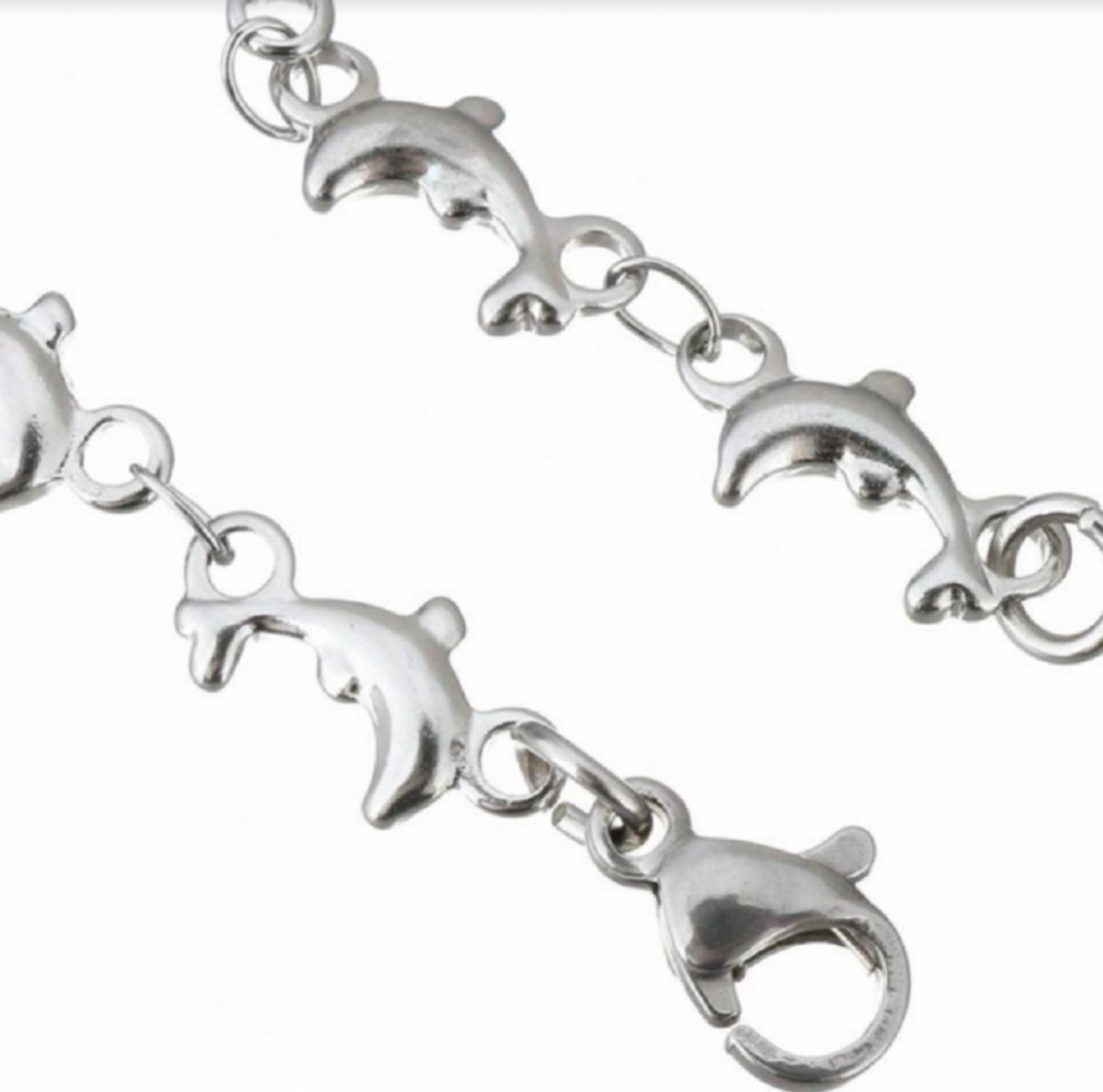 Dolfijn enkelbandje- 19 -23cm - Charme Bijoux