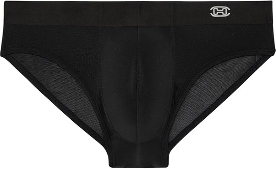 Hom Heren Micro Briefs Feathers Underwear, Antraciet grijs., L Hom Heren Micro Briefs Feathers Underwear, Antraciet grijs., L