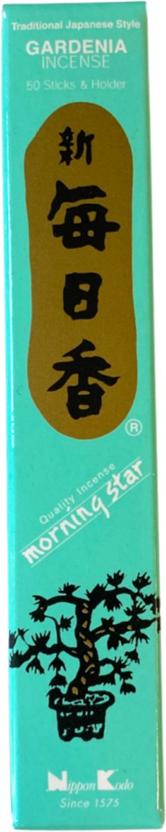Goedkoopste Wierook Morning Star - Gardenia - Nippon Kodo - 50 stuks