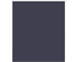 vidaXL - Rolgordijn - verduisterend - 130x175 - cm - stofbreedte - 126,6 - cm - blauw