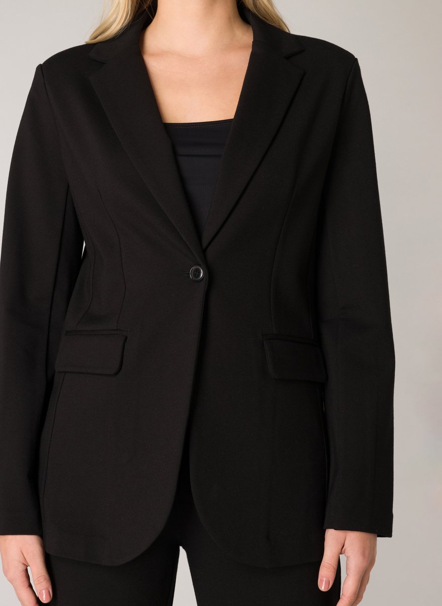BASE LEVEL Yace Blazer - Black - maat 40