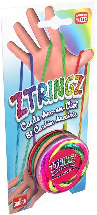 ZTRINGZ Regenboog Touw - Vingertouw