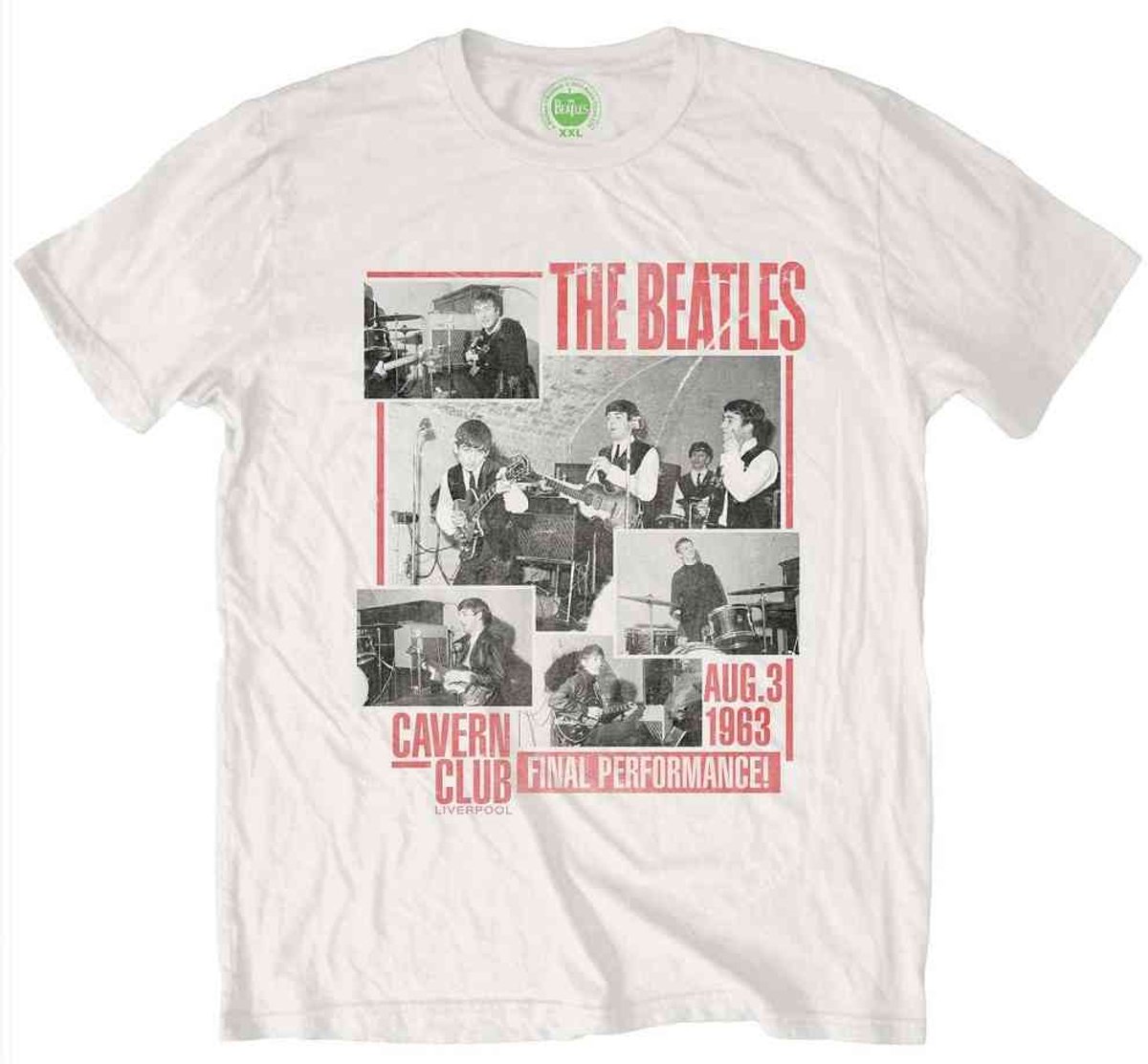 The Beatles - Final Performance Heren T-shirt - S - Wit