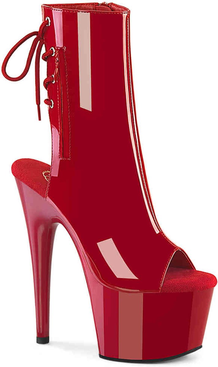 Pleaser ADORE-1018 Plateau Laarzen 39 Shoes Rood