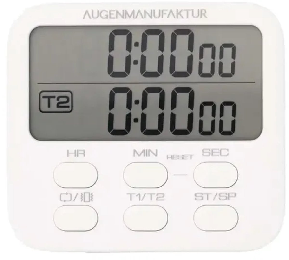 Augenmanufaktur dubbele timer voor gelijktijdige schoonheidsbehandelingen
