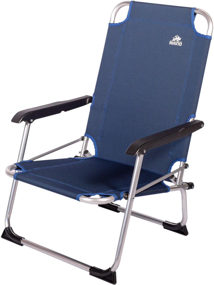 Happy Rhino - Klapstoel Tasman Laag - Lichtgewicht - Kampeerstoel - Polyester - Vouwstoelen - 41 x 2 x 27 cm