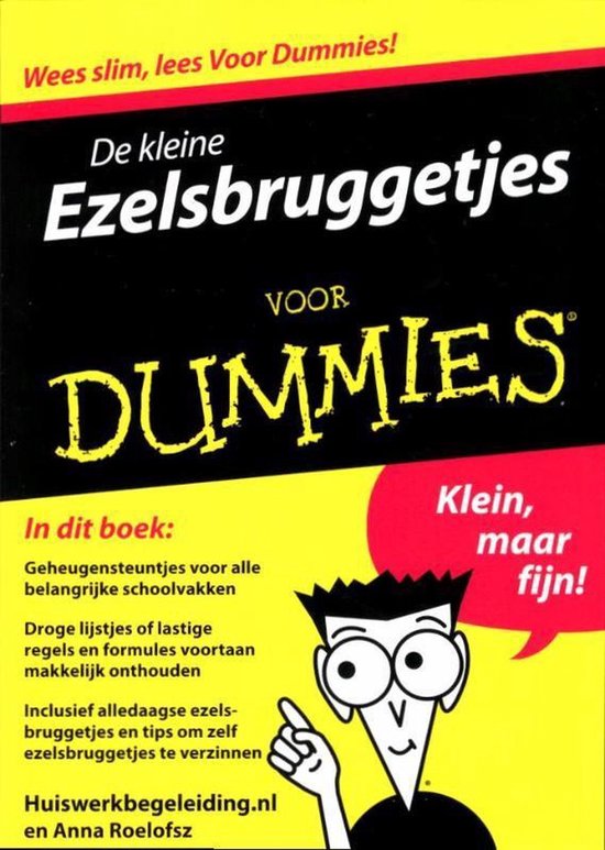 Voor Dummies - De kleine Ezelsbruggetjes voor Dummies - cover
