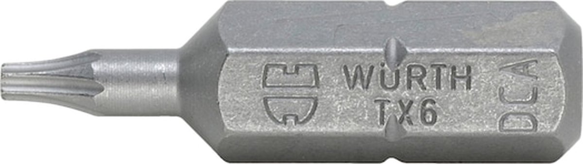 Wurth - Bit TX C 6,3 (1/4) - C 6.3 TX-bit (1/4 inch) x 10 st -