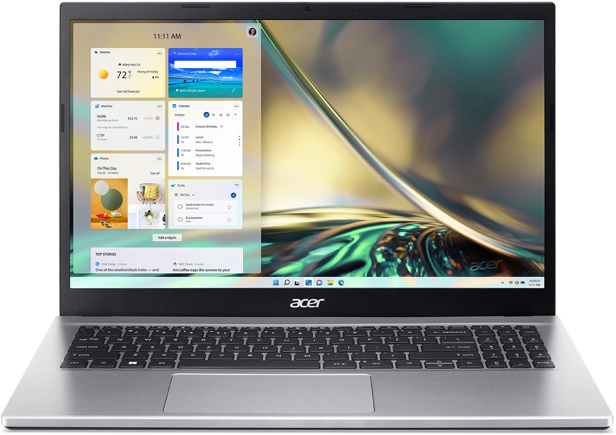 Image of Acer Aspire 3 A315-59-50PE Intel® Core™ i5 i5-1235U Laptop 39,6 cm (15.6") Full HD 16 GB DDR4-SDRAM 512 GB SSD Wi-Fi 5 (802.11ac) Zilver