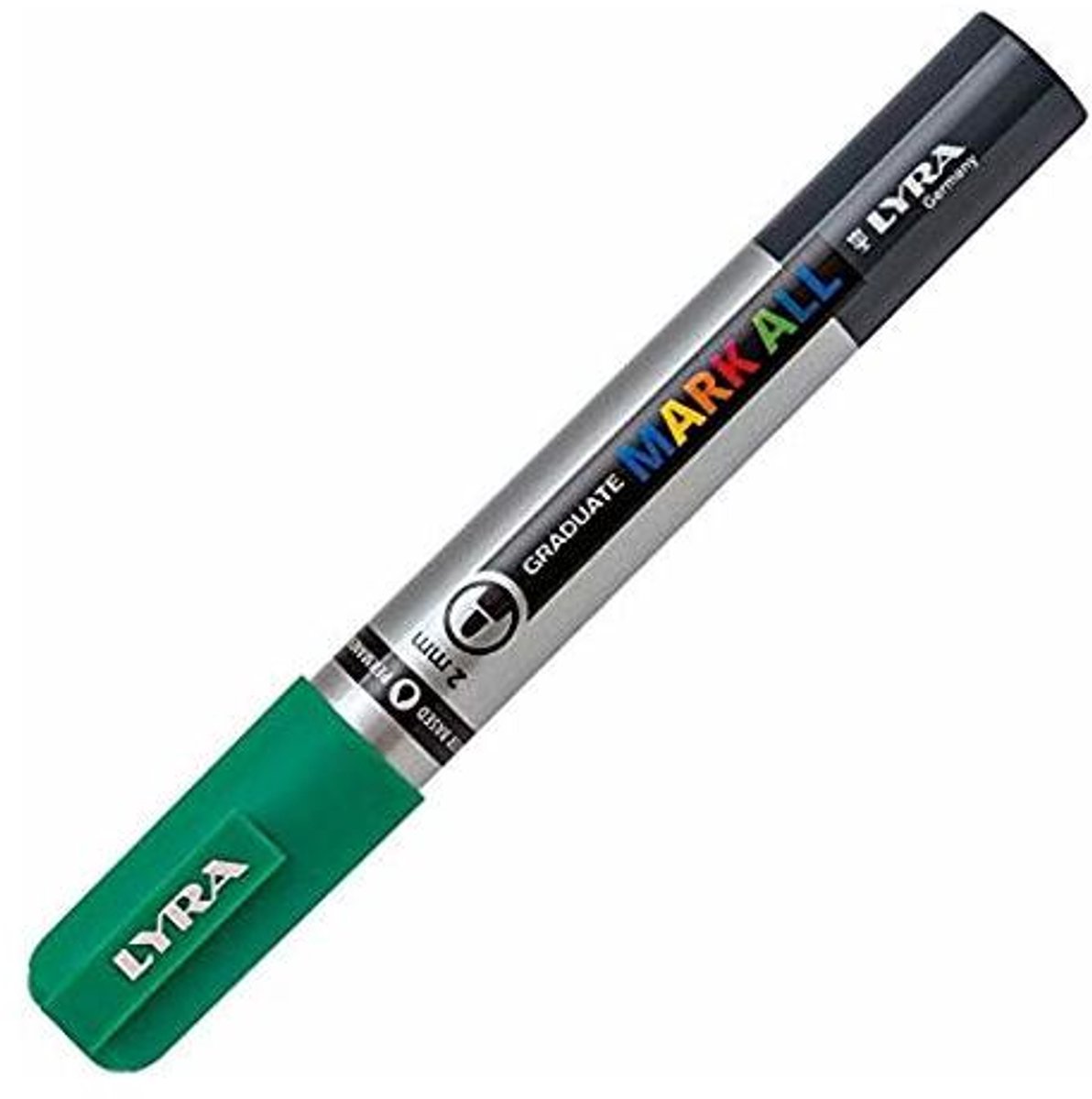 Lyra Graduate Mark All permanente marker Kogelpunt Lichtgroen 6 stuk(s)