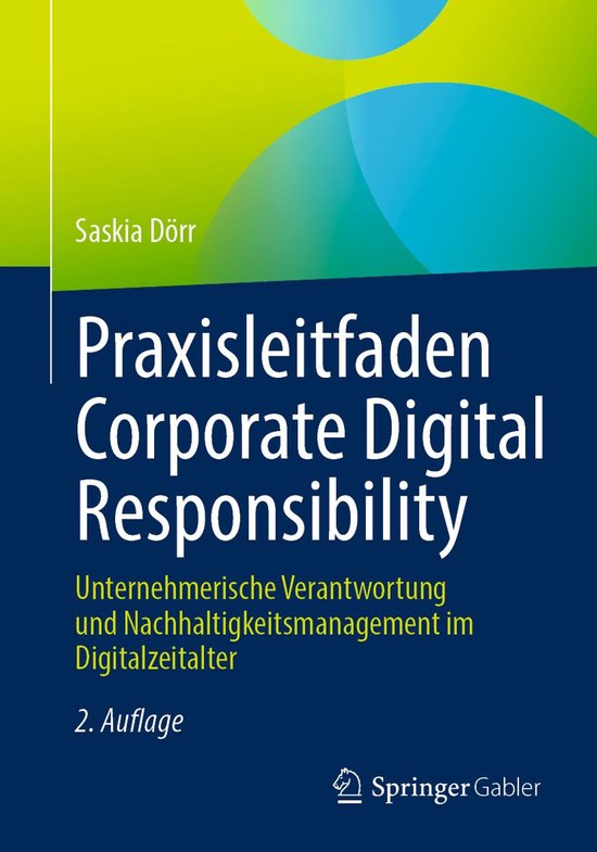 Praxisleitfaden Corporate Digital Responsibility - cover