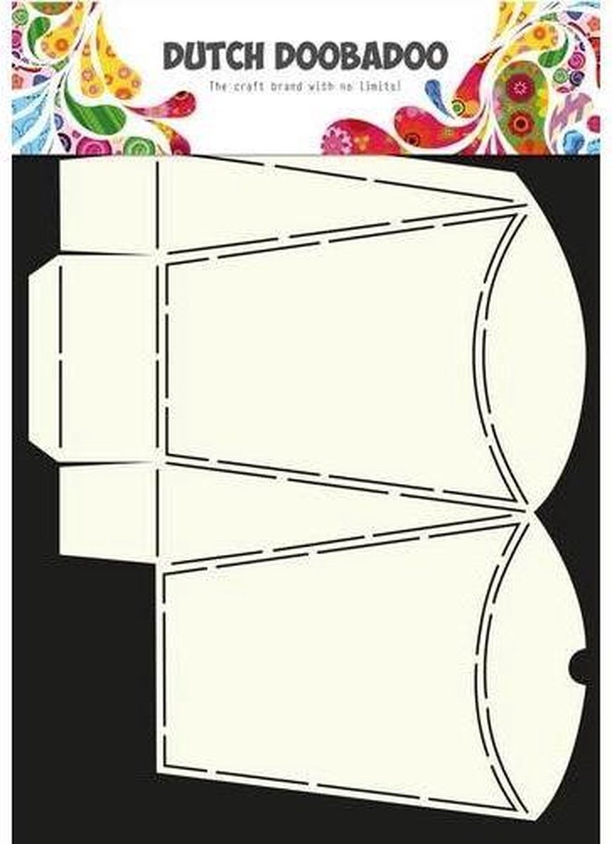 Dutch Doobadoo Box Art - Tekenmal voor kartonnen model - 2 A4