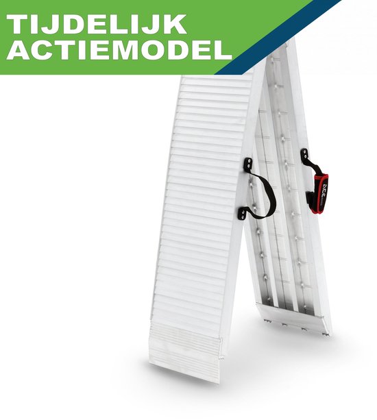 ms-point BITUXX® 2 stuks auto oprijbrug set met krik hydraulisch in hoogte verstelbaar onderhoudsplatform hefplatform oprijplaat