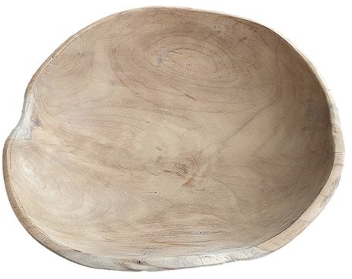 Schaal van Teak 30 cm