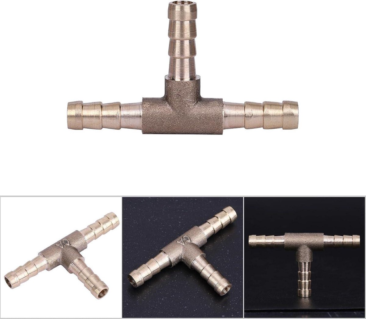 Zylinderschrauben M 4 x 10 mm messing DIN 84 12 Stück