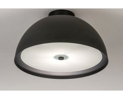 Lumidora Plafondlamp 73821 - Plafonniere - BANDRA - E27 - Zwart - Metaal - ⌀ 41 cm