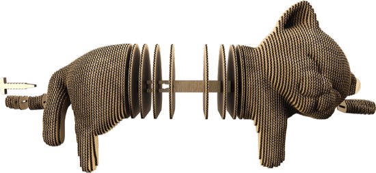 Cartonic - TRIO DE CHATONS - Puzzle 3D - puzzles - DIY- enfants et adultes