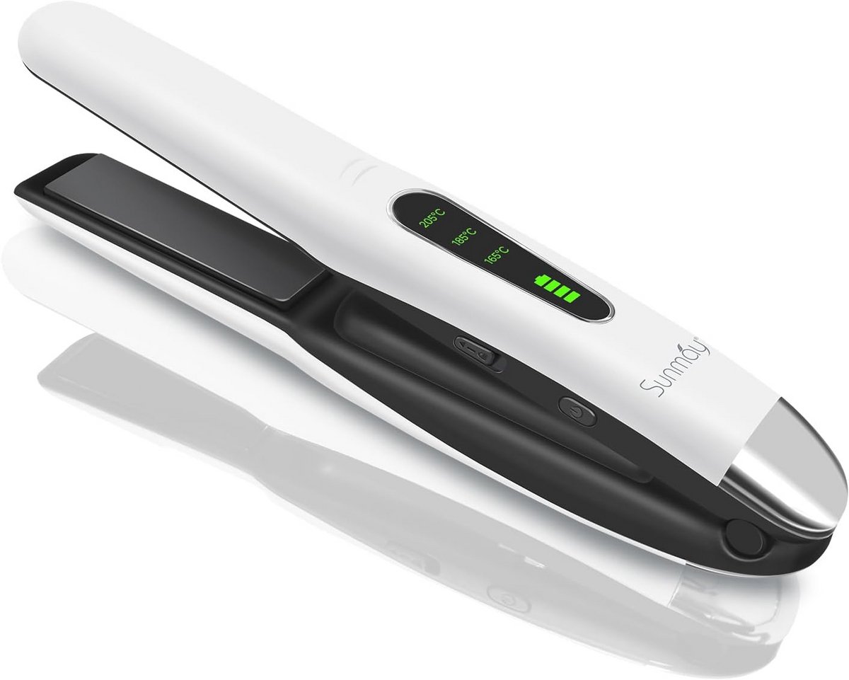 Draadloze 2-in-1 Mini Stijltang - 5000 mAh Accu, 3 Temperatuurinstellingen, Draagbaar en Lichtgewicht voor Reisgebruik