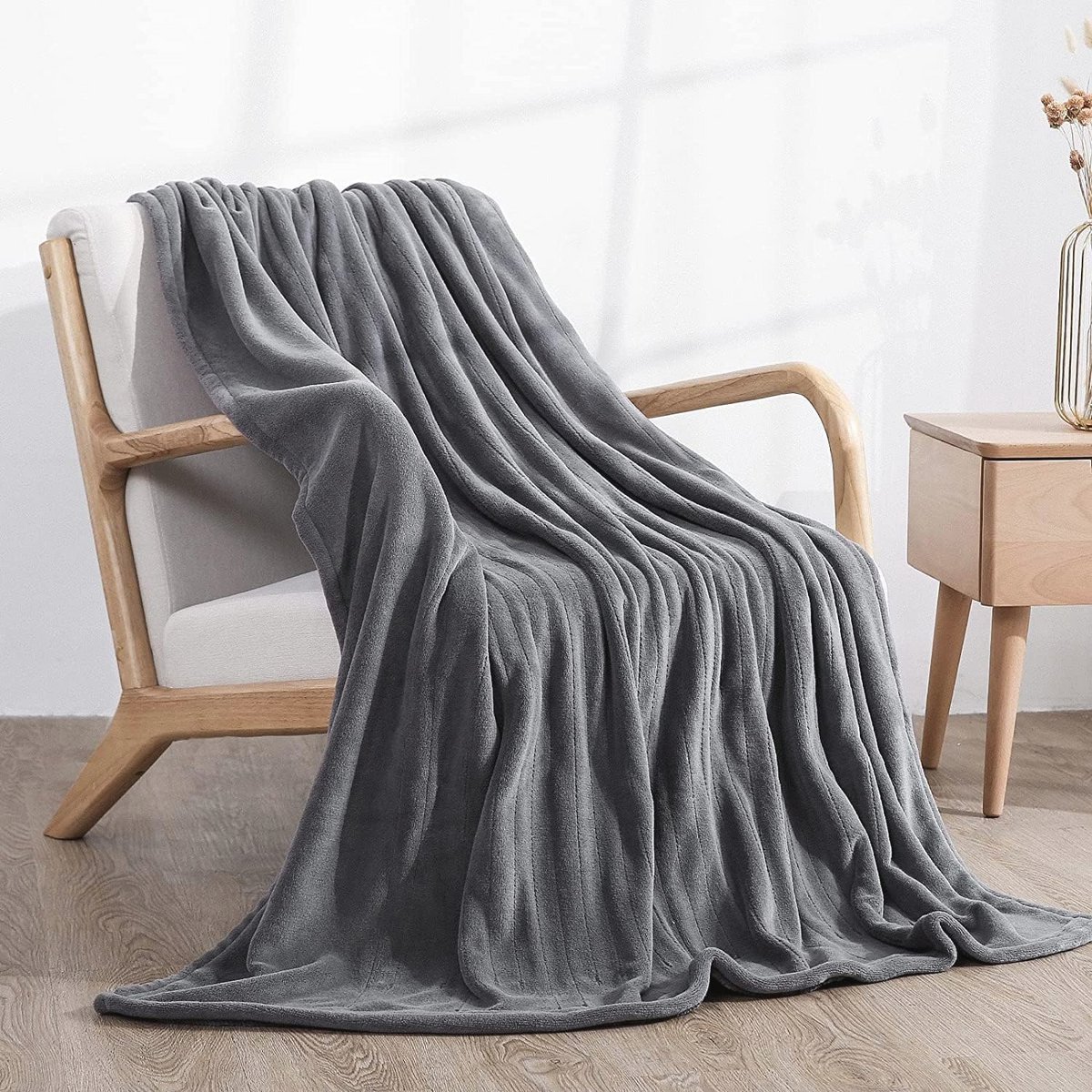 Comfortabele elektrische deken 180 x 130 cm - 4 warmtestanden, automatische uitschakeling en snellere verwarming
