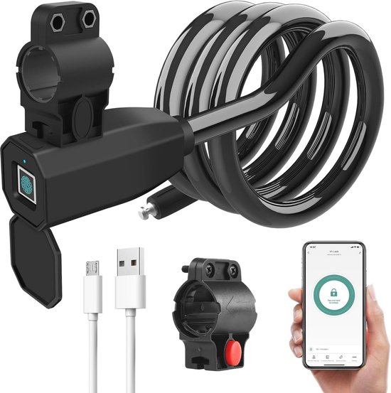 BBB Cycling BBL-52 MiniSafe 120 cm Fietsslot | 12GO Biking