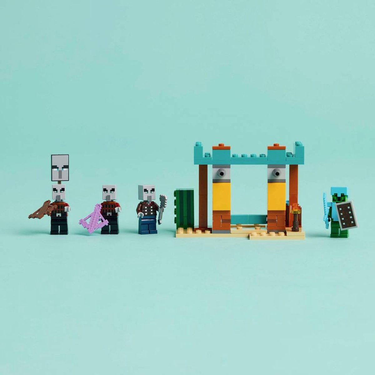 LEGO Minecraft De Illagers in de woestijn gamingset voor kinderen - 21267 — afbeelding 18
