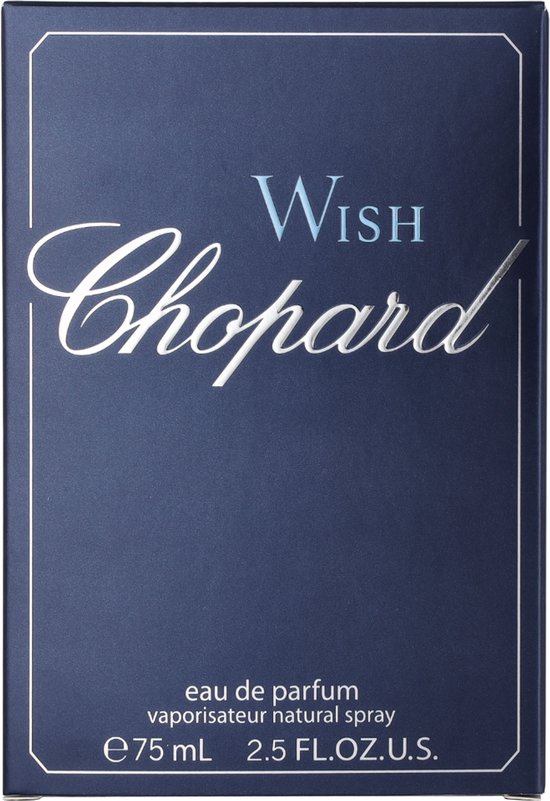 Chopard Wish eau de parfum voor dames - Oriëntaalse Vanille geur - 75 ml