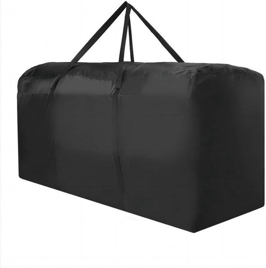 LAMUNI Opbergtas, Grote Beschermhoes voor Tuinkussens, 420D Oxford-Stof Opbergtas voor Kussens Waterdichte Opbergzakken vor Kerstbomen, Loungekussen, Tuinkussens Tas met draaggrepen, 175x60x80cm