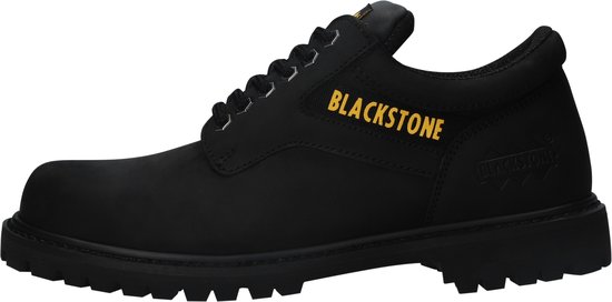 Blackstone 4 INCH OIL NUBUCK BLACK - 0439 Black - Worker - - Black - Taille: 38
