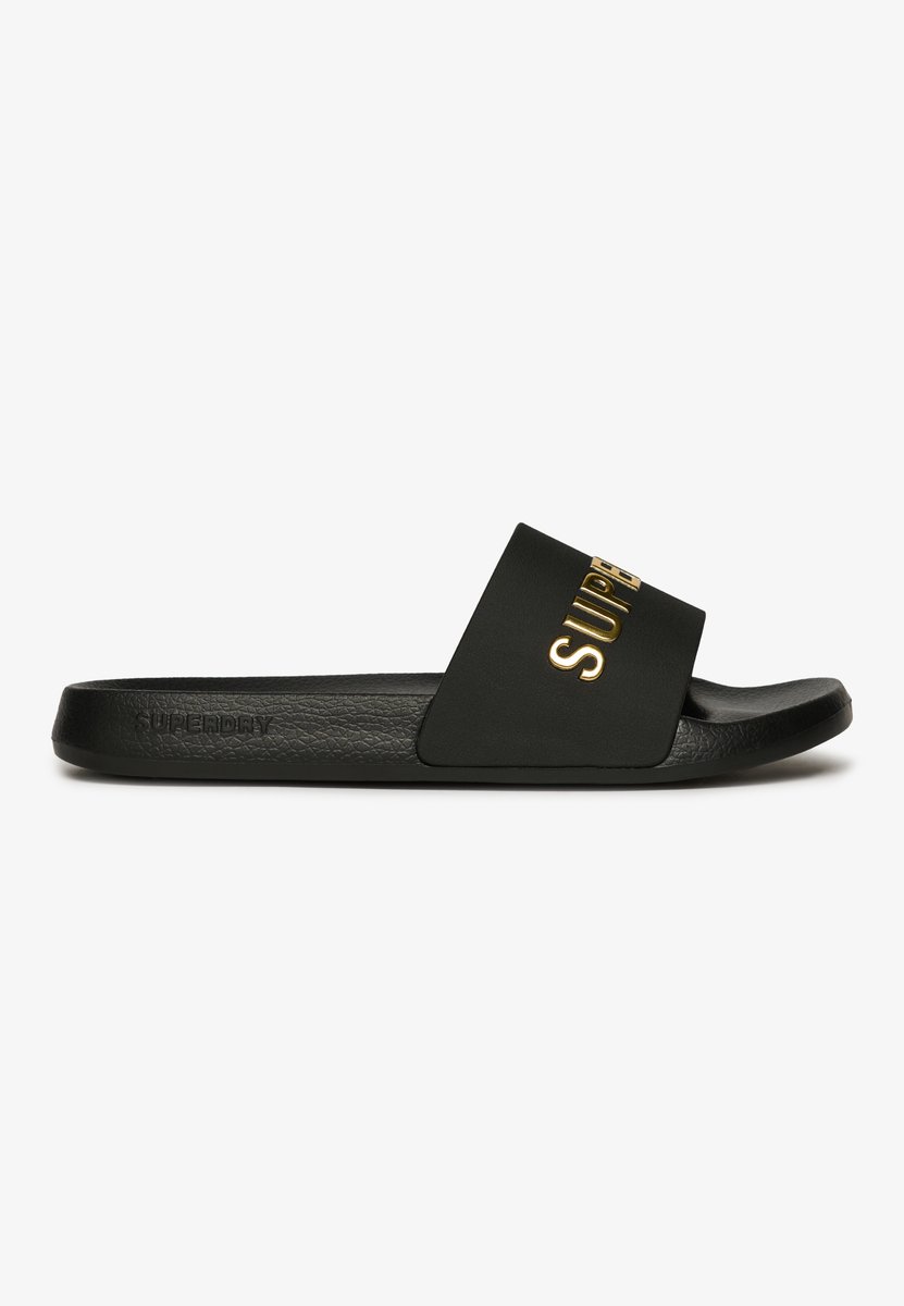Superdry - Luxe Logo Badslippers - Dames - Slippers