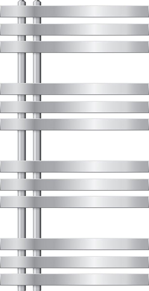 Badkamer radiator Ijzer EM 500x1000 mm Chroom